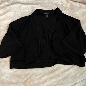 Collection Dressbarn Black Cardigan sz 2X